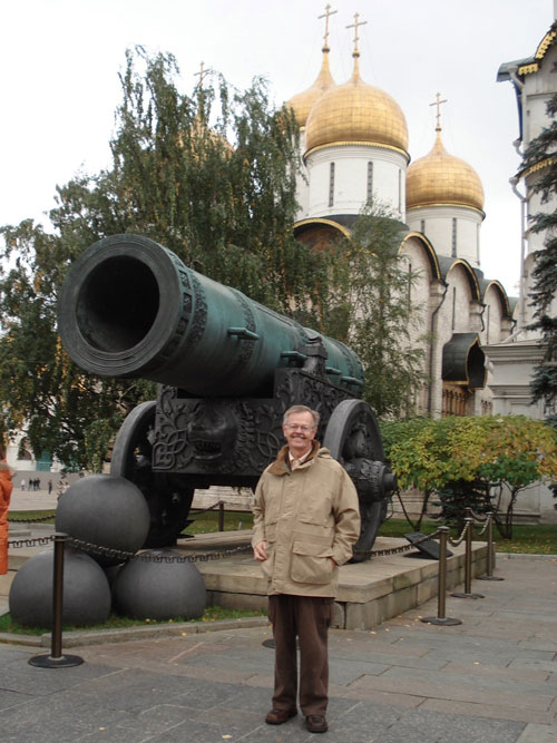 Russia 2009: Dr. Westgard at the Kremlin