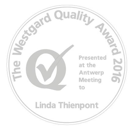 2016 WestgardAward LindaThienpont