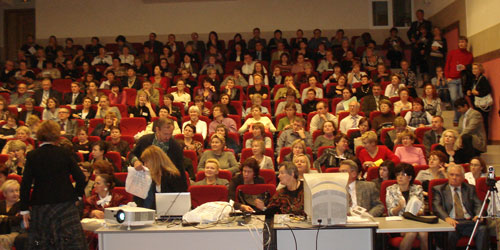 Russia 2009: Moscow Lecture Audience