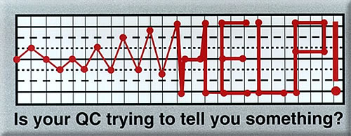 Is your QC trying to tell you something? Is your QC trying to tell you something?